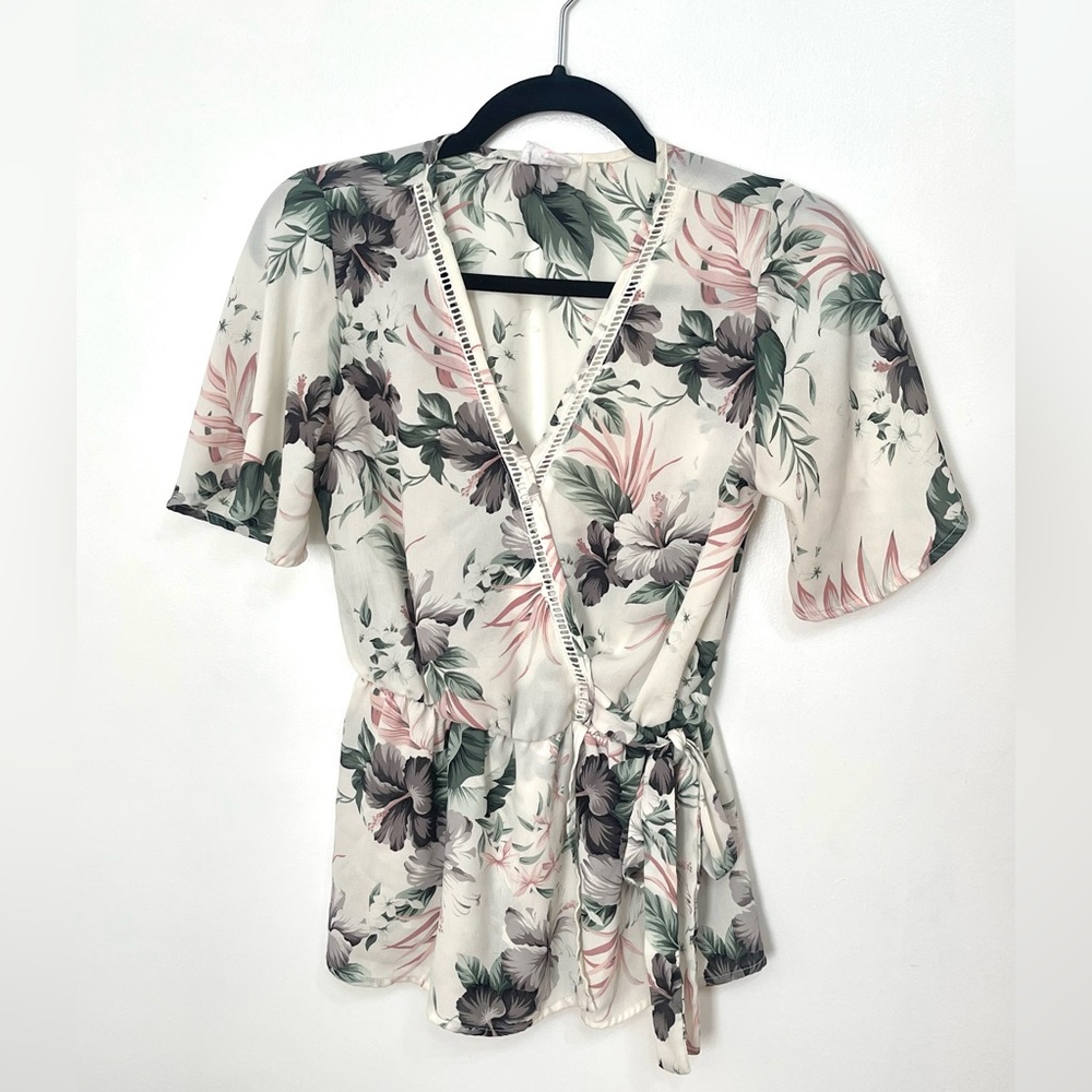 Light Floral Top